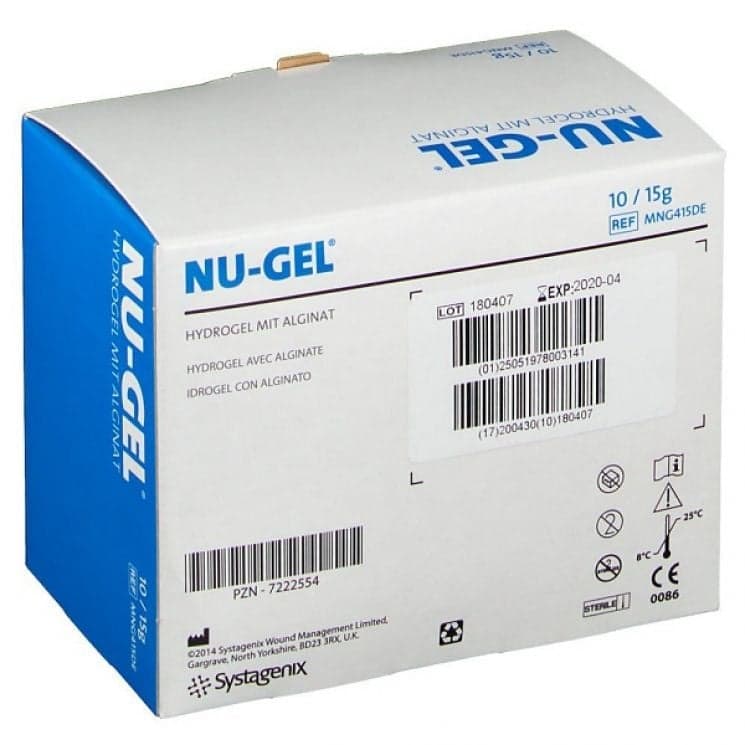 NUGEL MEDIC IDROGEL FL 15G 10P