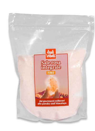 Baule volante sale rosa dell'himalaya fino 1000 g