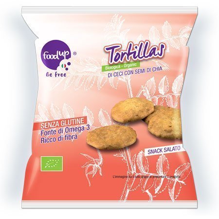Tortillas di ceci con semi di chia 35 g
