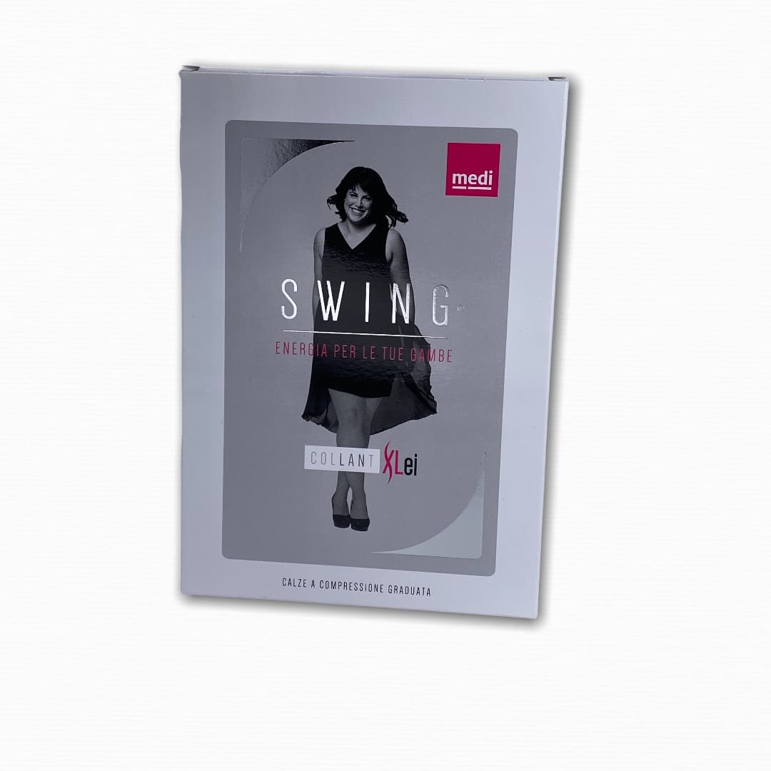 Collant xlei 18mmhg black taglia 4