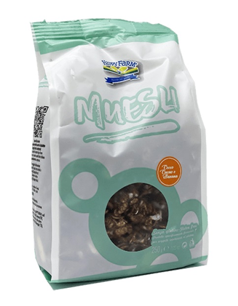 Happy farm muesli cocco cacao banana 250 g