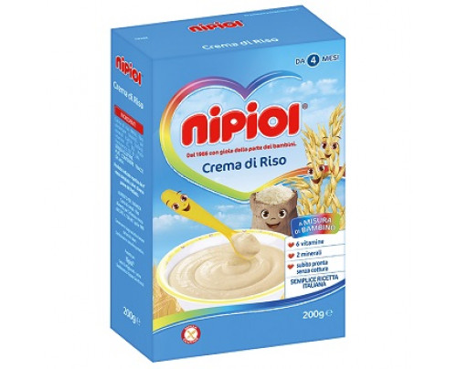 NIPIOL CEREALI CREMA RISO 200