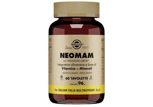 Solgar Neomam Integratore Gravidanza 60 Tavolette