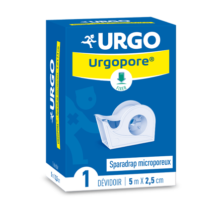 Urgo Urgopore Rocchetto Nastro Adesivo Per Pelli Sensibili 5m x 2,5 cm