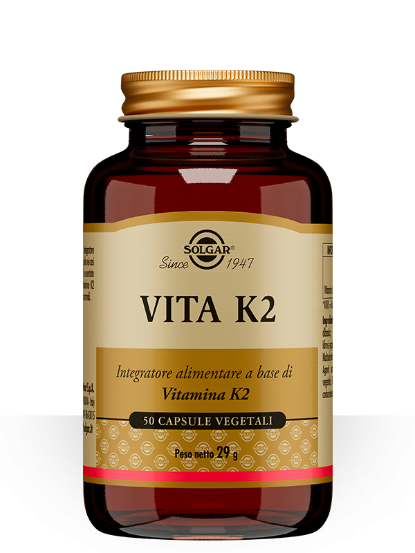 Solgar Vita K2 Integratore di Vitamina K 50 Capsule