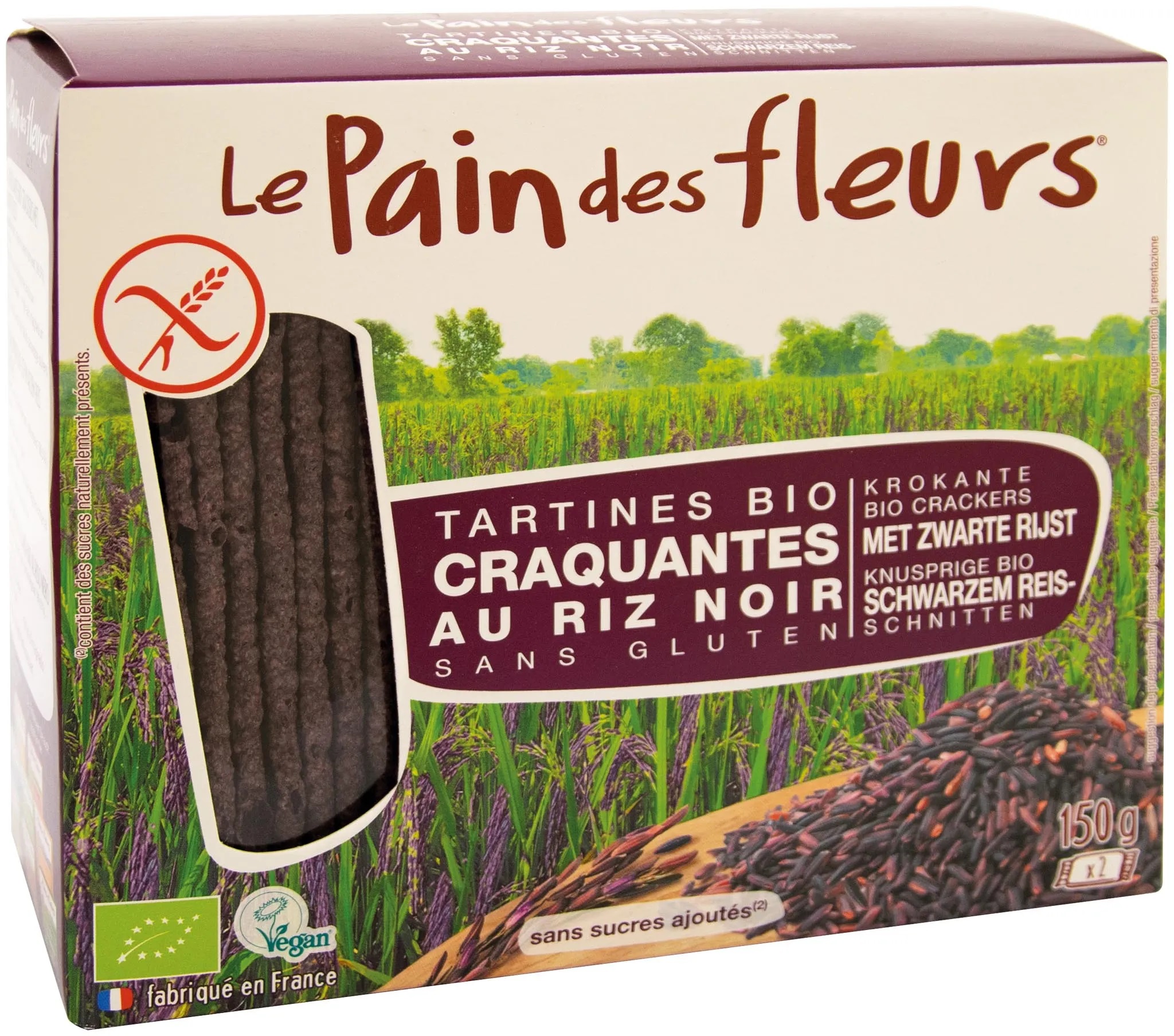 Le Pain Des Fleurs Tartine Tostate Alla Castagna Biologiche 150 G