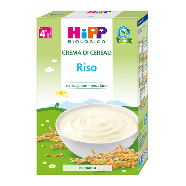 HiPP Biologico Crema di Cereali Riso