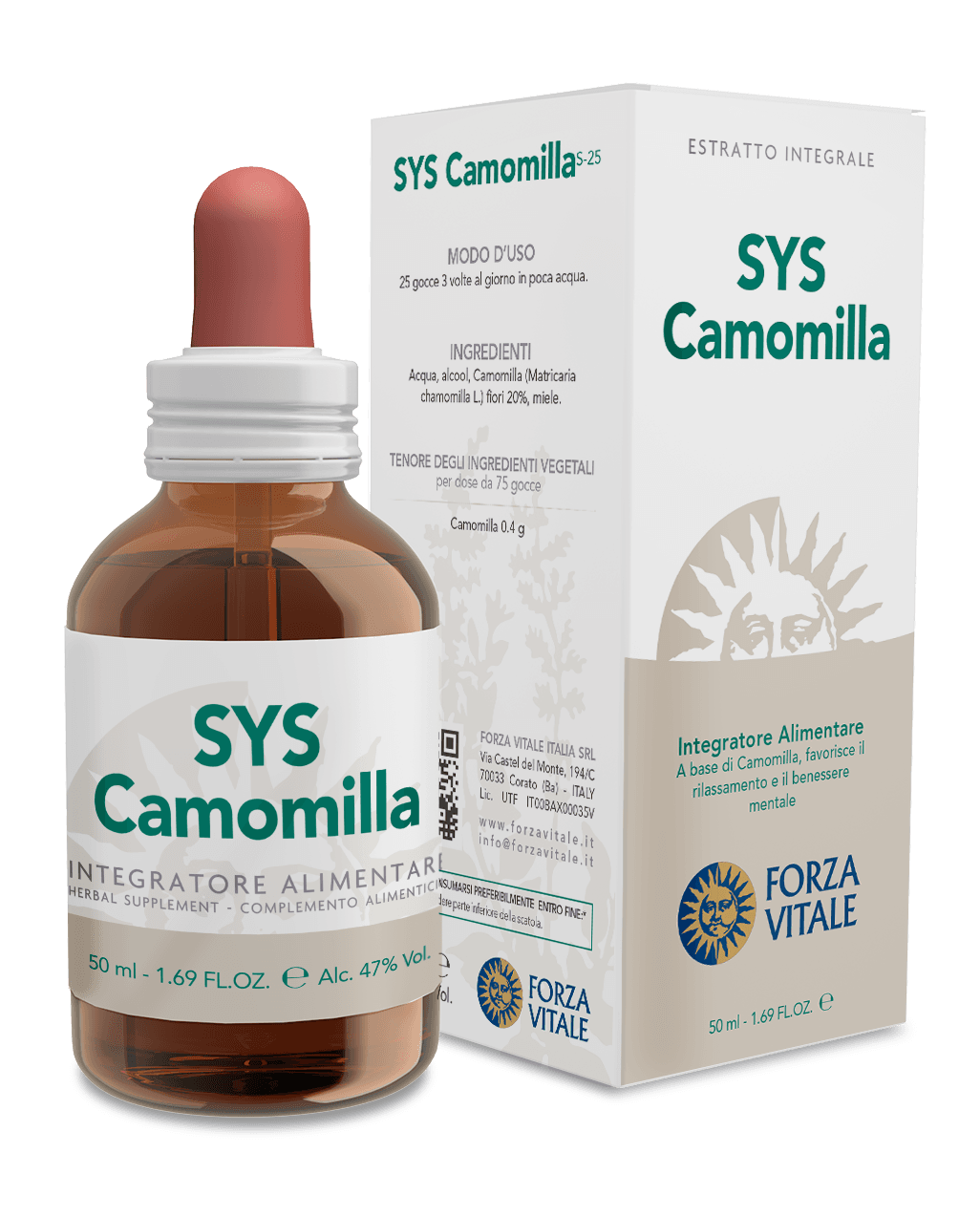 SYS CAMOMOMILLA GOCCE 50ML