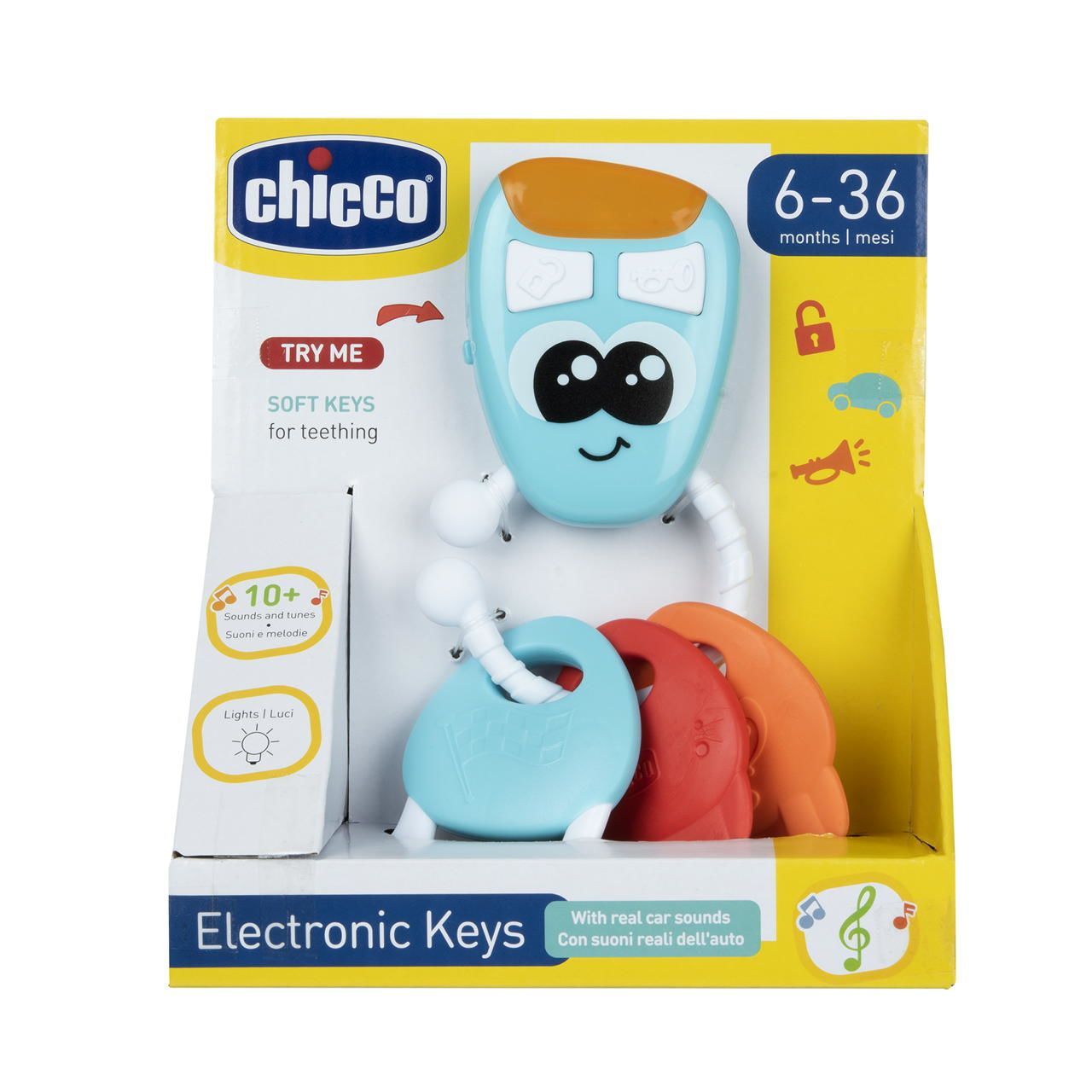 Chicco Gioco Chiavi Elettroniche 6-36 mesi
