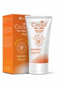 Budetta Farma Cliasol - Crema Solare SPF50+ per Viso e Corpo, 200ml