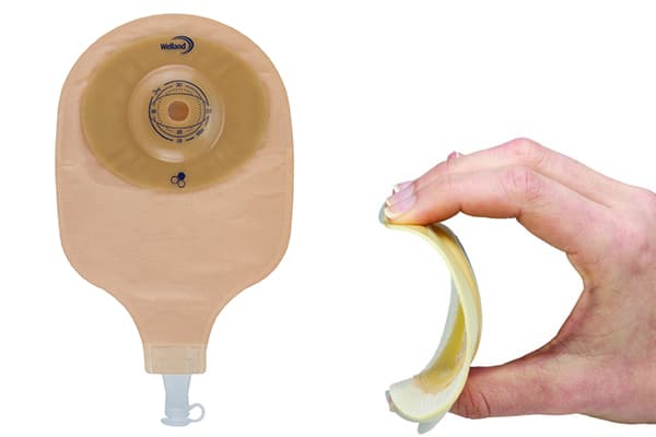 SACCA PER UROSTOMIA TRASPARENTE RITAGLIABILE AURUM CONVEX URO MIDI SMALL DIAMETRO 13-25 MM 10 PEZZI