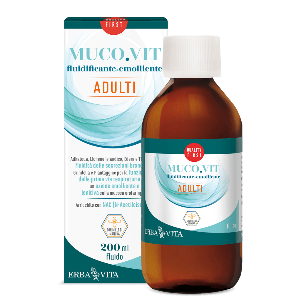 Erba Vita Mucovit Adulti Per Tosse 200 ml