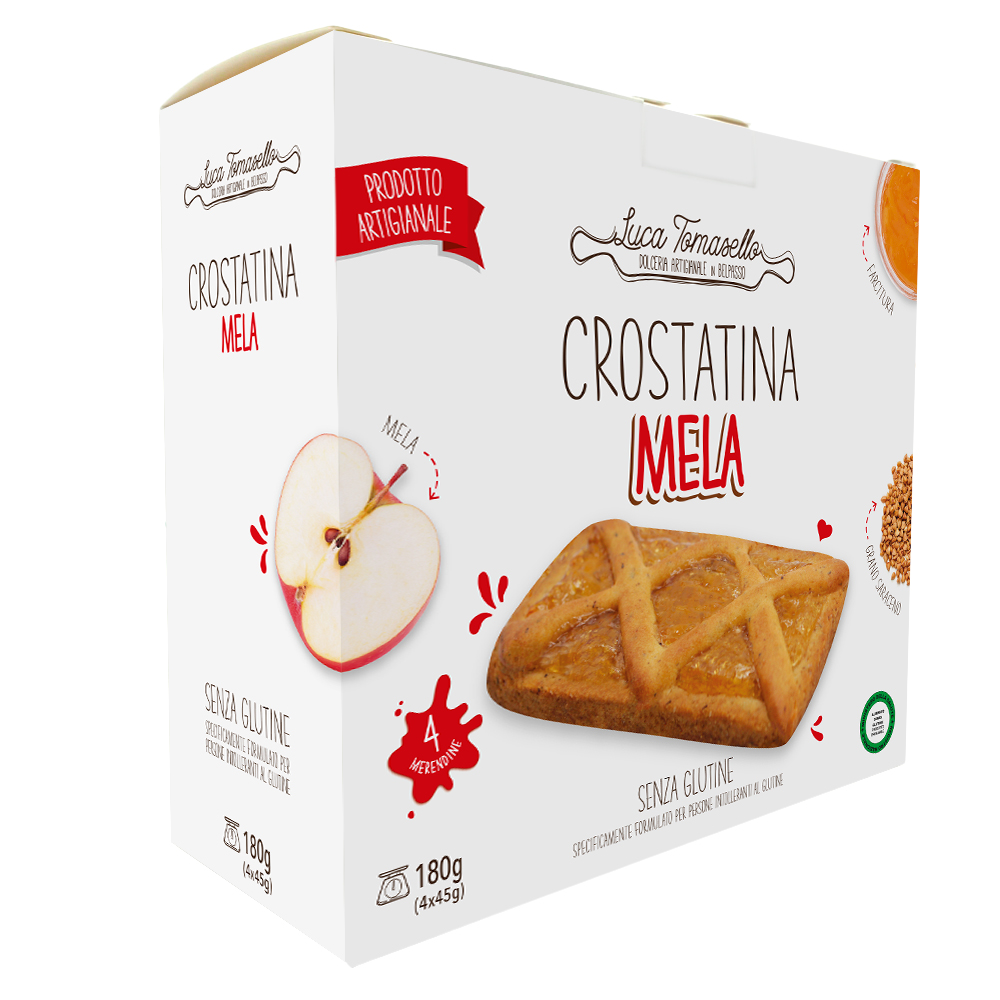 Crostatina mela 180 g