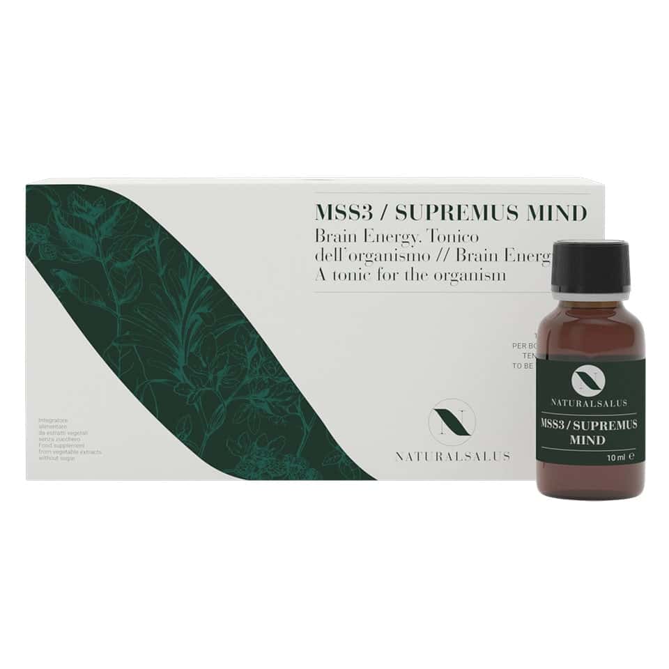 Naturalsalus Mss3 Supremus Mind Integratore Tonico 10 Flaconcini da 10 ml