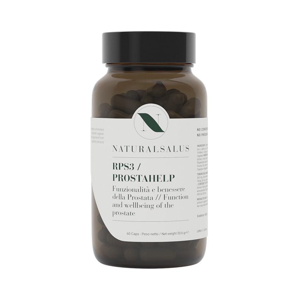 Naturalsalus Rps3 Prostahelp Integratore per il Benessere della Prostata 60 Capsule