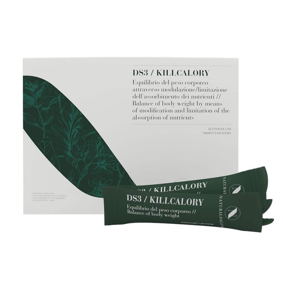 Naturalsalus Killcalory Ds3 Integratore per il Controllo del Peso Corporeo 20 stick