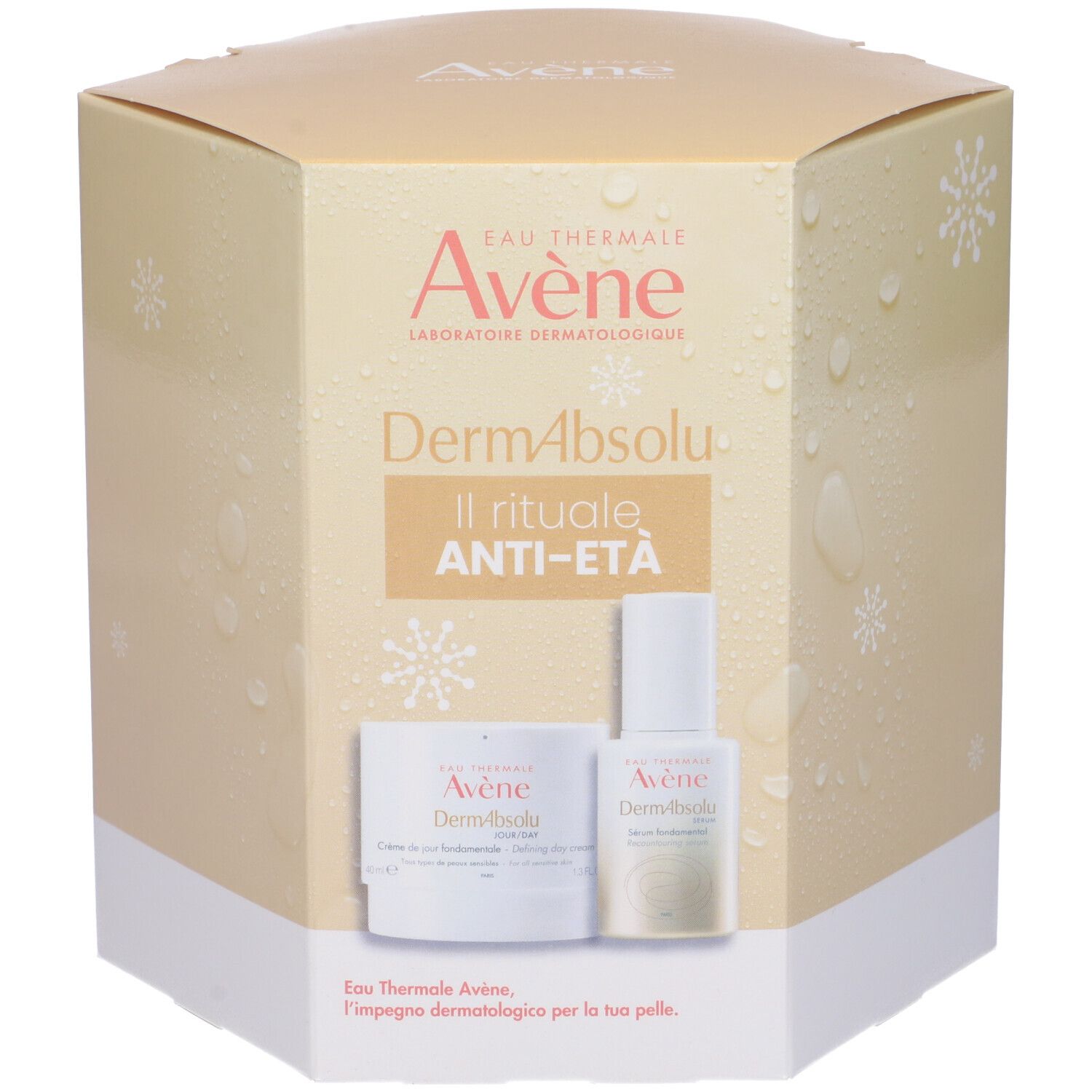 Cofanetto natale dermabsolu 1 crema giorno 40 ml + 1 siero 30 ml