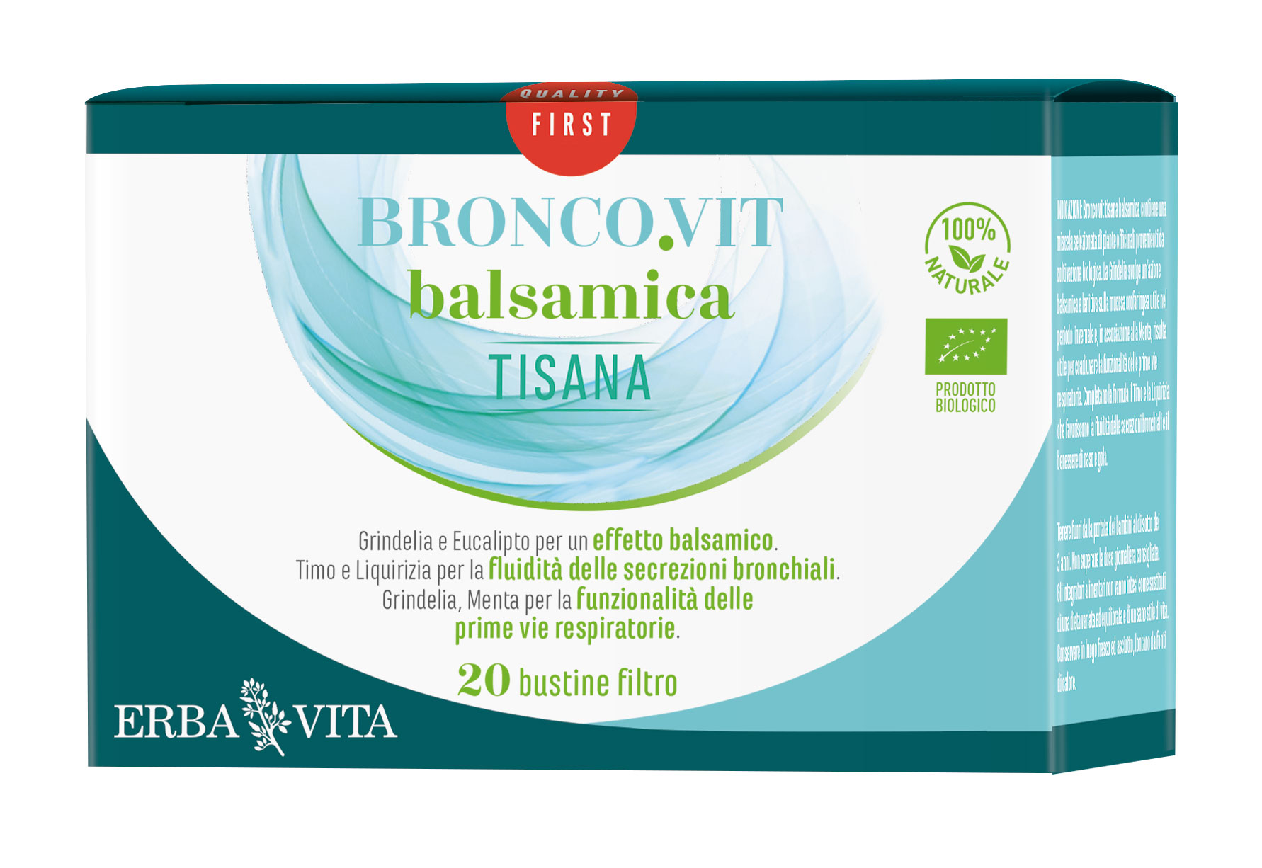 BRONCOVIT TISANA BALS 12BUST