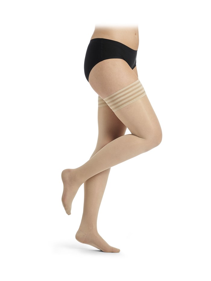 Sigvaris delilah 140 denari mesh collant dune 5
