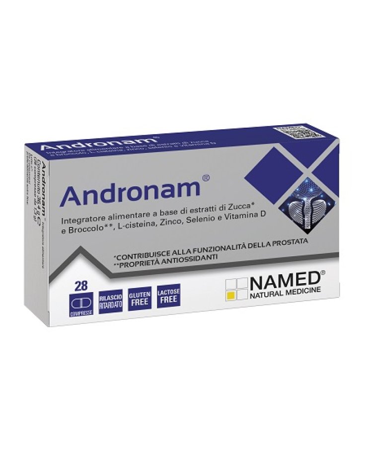 Named Andronam Integratore per la Prostata e delle Vie Urinarie 28 Compresse