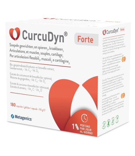 Metagenics CurcuDyn Forte Integratore Per Muscoli ed Articolazioni 180 compresse