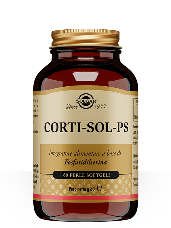 Solgar Corti-Sol-Ps Integratore Memoria 60 Perle Softgels
