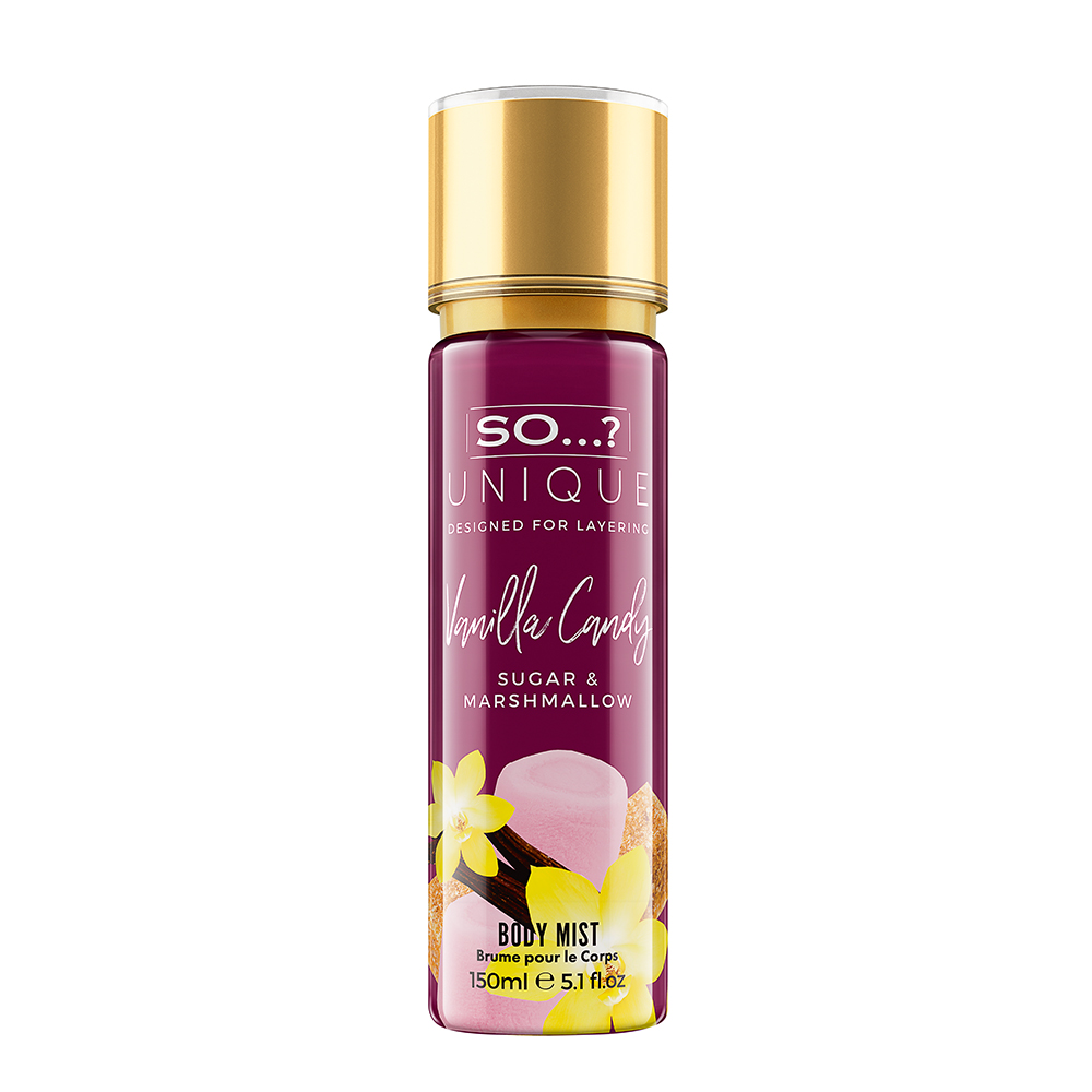 So unique vanilla candy body mist 150 ml