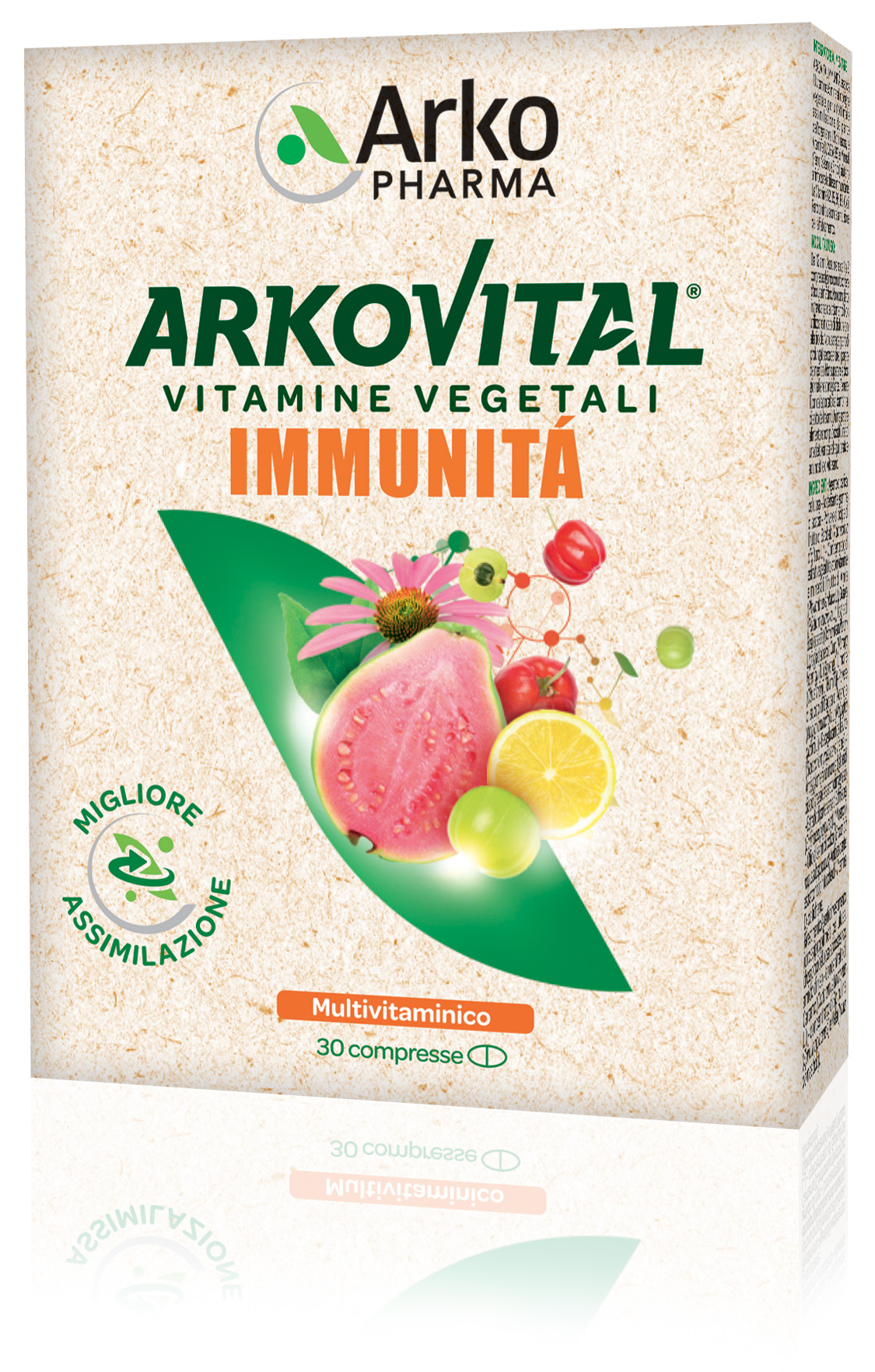 Arkovital Immunità Integratore Sistema Immunitario 30 Compresse