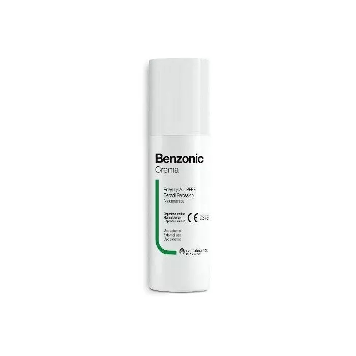 Benzonic Crema Per Pelle Acneica Flacone Airless 30 ml
