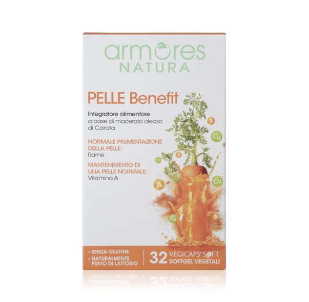 Armores Natura Pelle Benefit Integratore Pigmentazione Pelle 32 Capsule