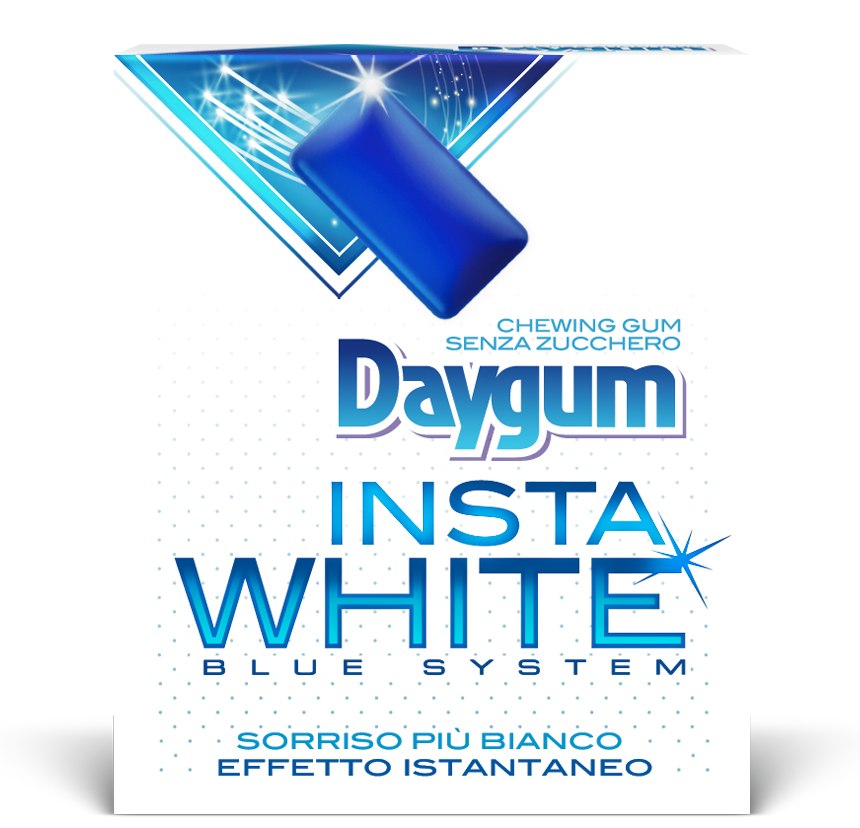 Daygum Insta White Chewing Gum Senza Zucchero, 22g