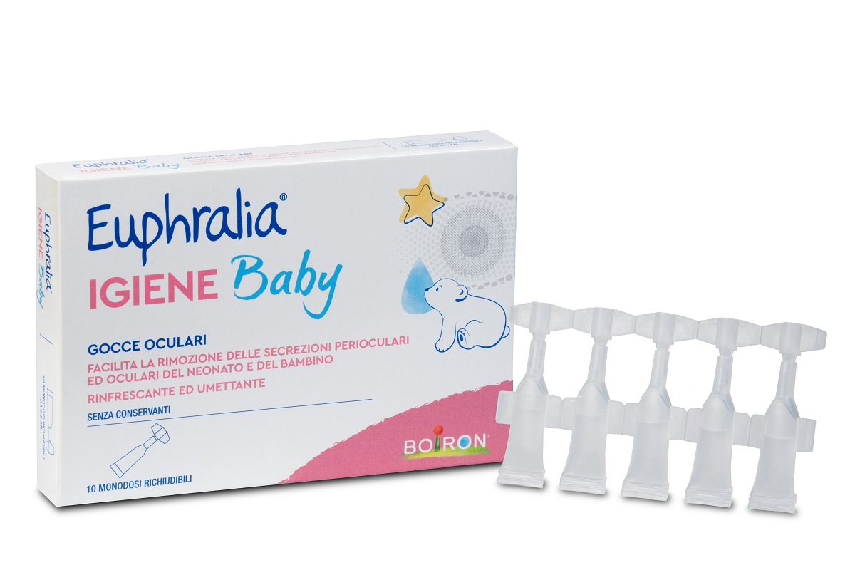 Euphralia Igiene Baby Gocce Oculari Monodose 10 pezzi
