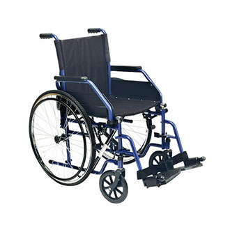 Carrozzina easy wheel 17 blu 43x40 cm