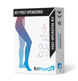 Kit postoperatorio kl 1 kit monocollant sinistro corto max beige misura small 1 pezzo