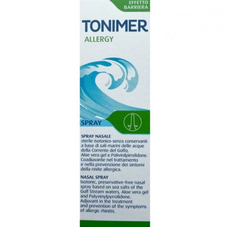 Tonimer Allergy Spray Effetto Barriera Contro i Sintomi della Rinite Allergica 20 ml