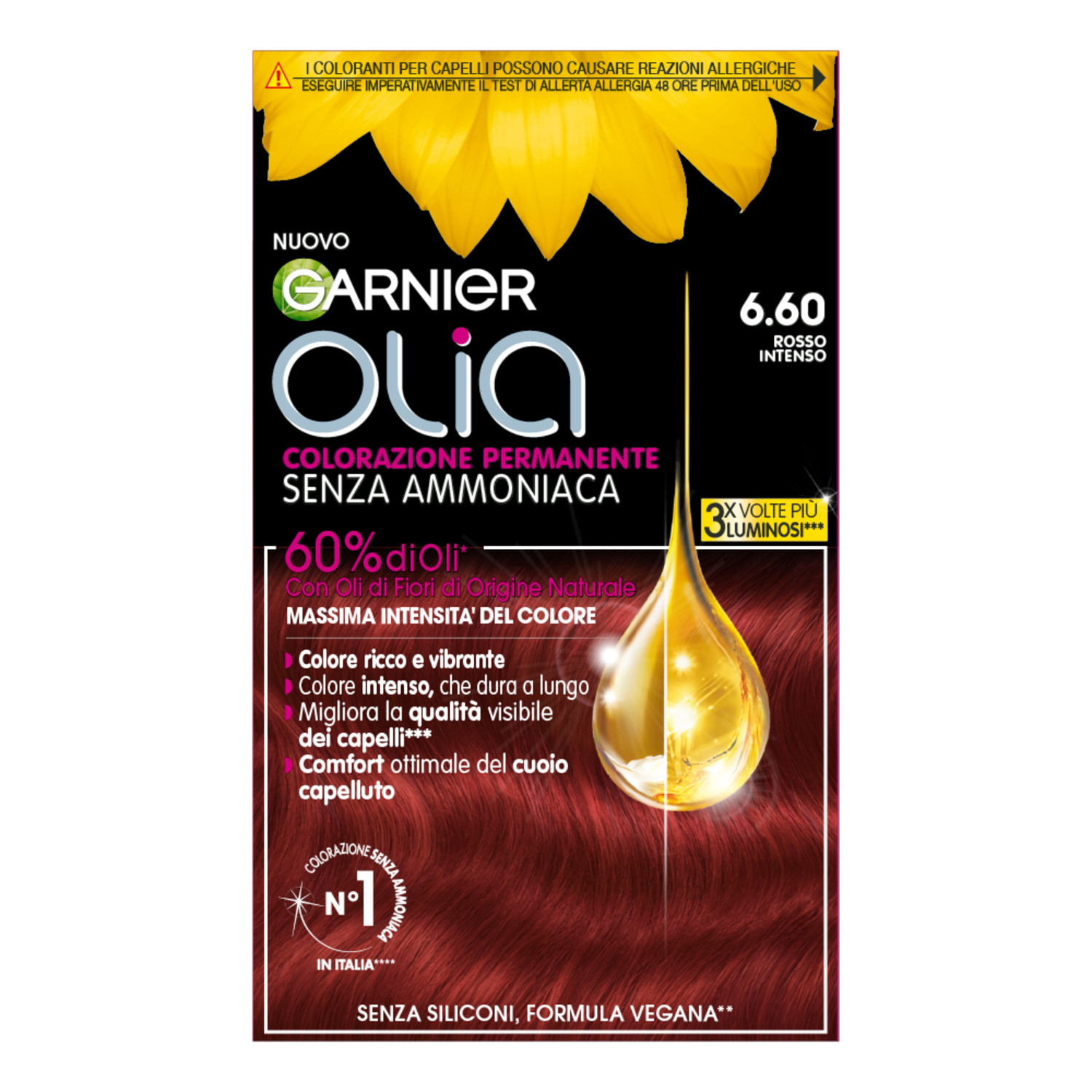 OLIA NEW ROSSO INTENSO N 6,60