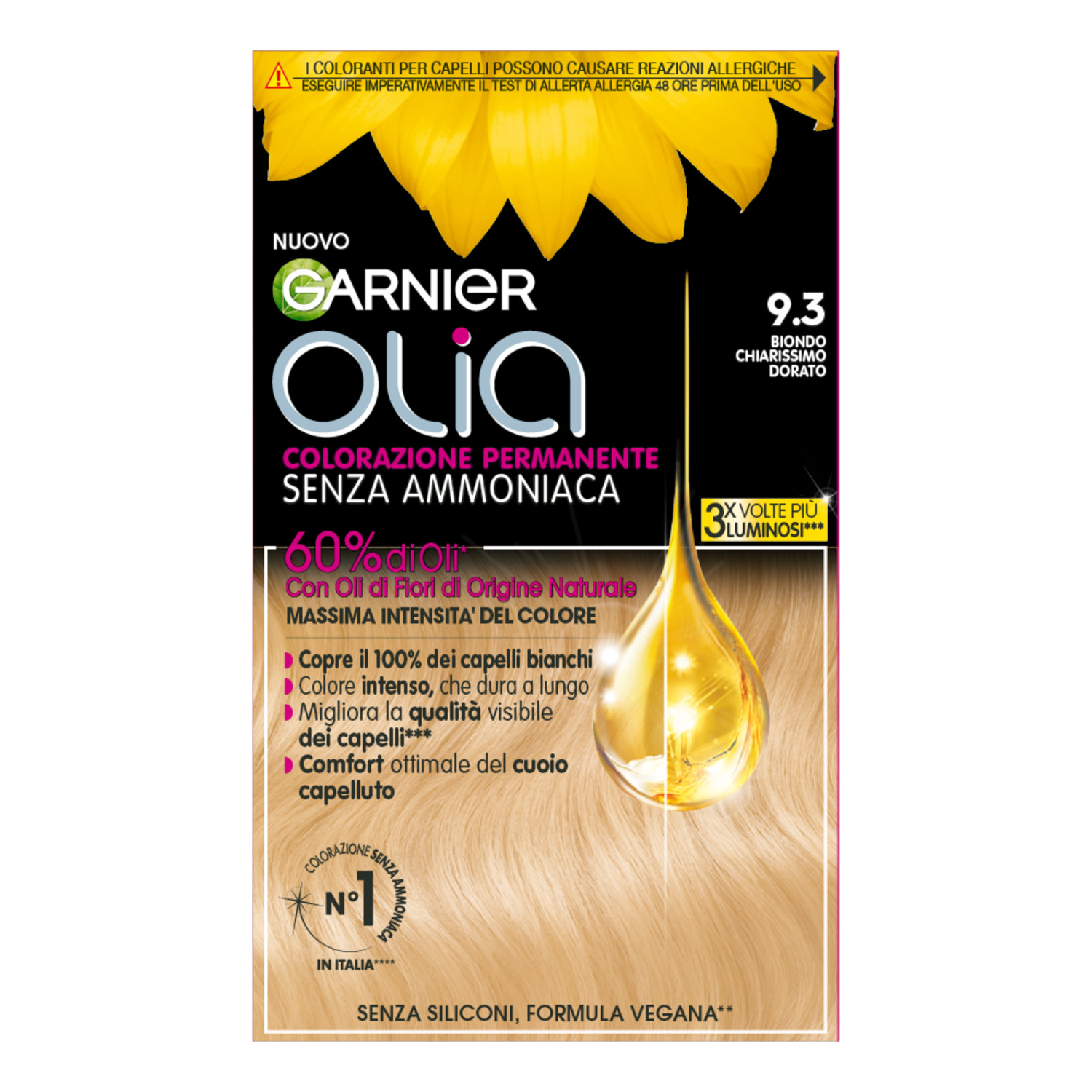 OLIA NEW B/CHIARISSIMO DORATO 9,3