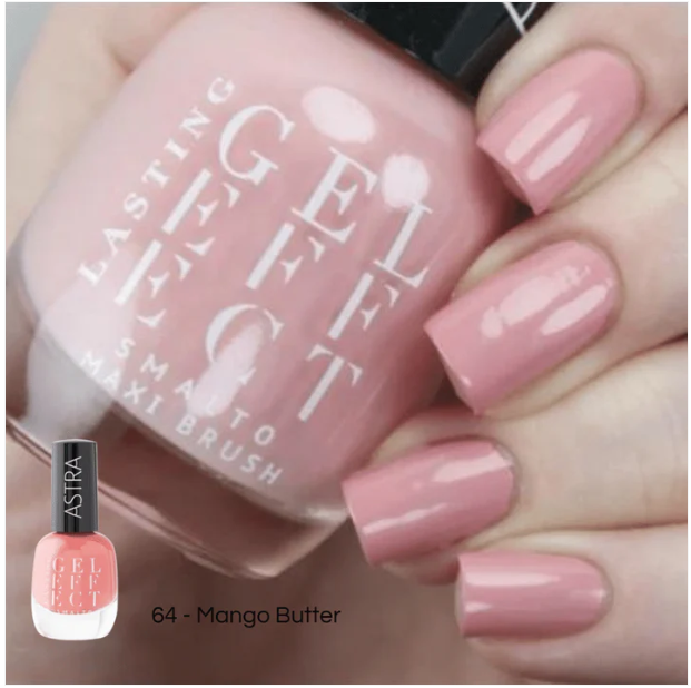 Astra Smalto Lasting Gel Effect 64 Mango Butter