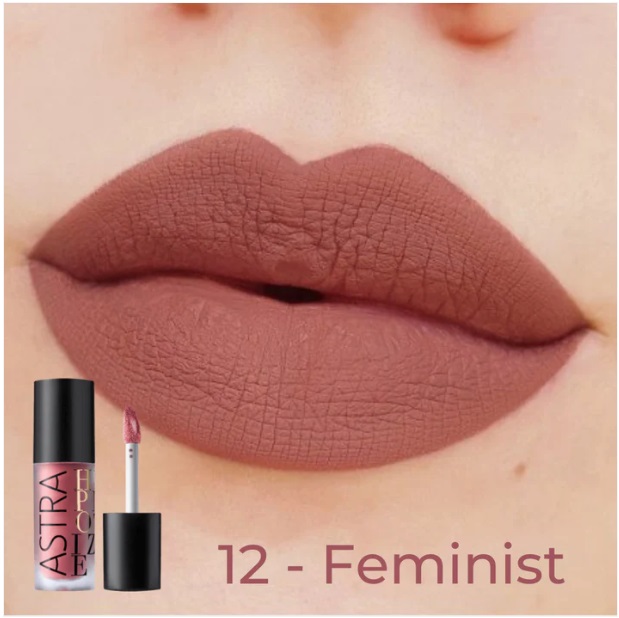 Astra Rossetto Liquido Lunga Tenuta Hypnotize 12 Feminist