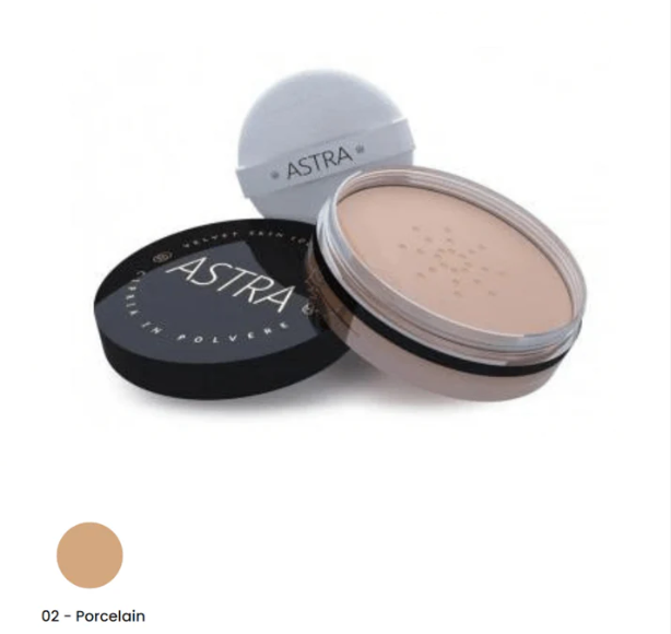 Astra Cipria in Polvere Skin Loose Powder 02 Porcelain