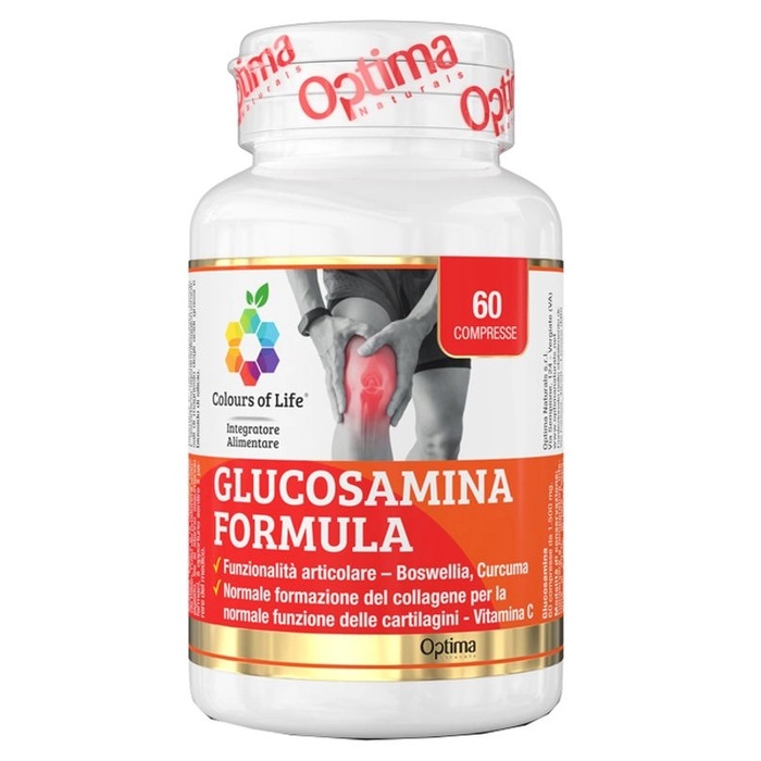 Optima Colours Of Life Glucosamina Formula Integratore Per Articolazioni 60 Compresse