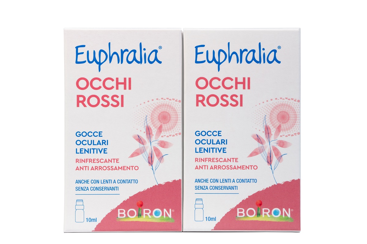 Euphralia Occhi Rossi Collirio Anti-Rossore BIPACCO 2X10 ml