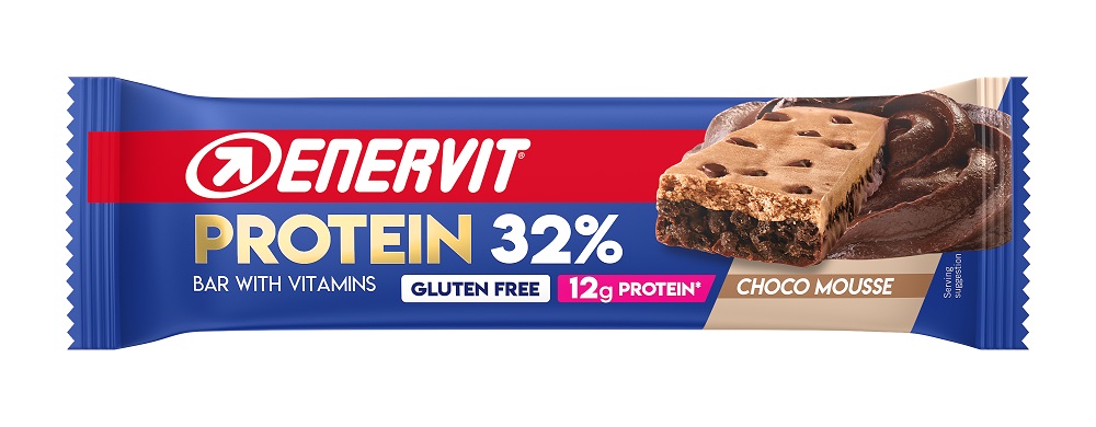 Enervit Protein Barretta Proteica 32% Gusto Choco Mousse da 38 gr