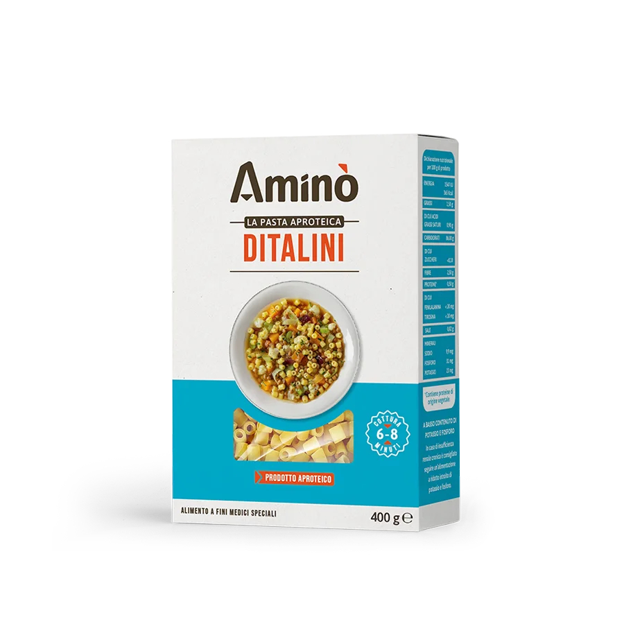 Aminola pasta aproteica ditalini 400 g