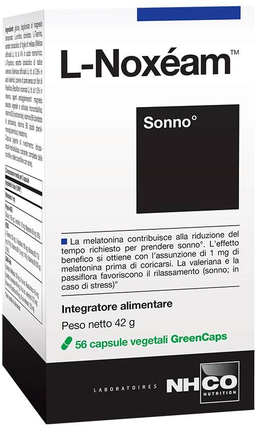 Laboratoires NHCO L-Noxéam Integratore a base di Melatonina, 56 Capsule
