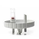 Coperchio per vaso da 1l e da 2l coperchio completo di dispositivo di troppo pieno di ricambio per new aspiret/new askir/new hospivac 350/new hospivac 400 ce 0123