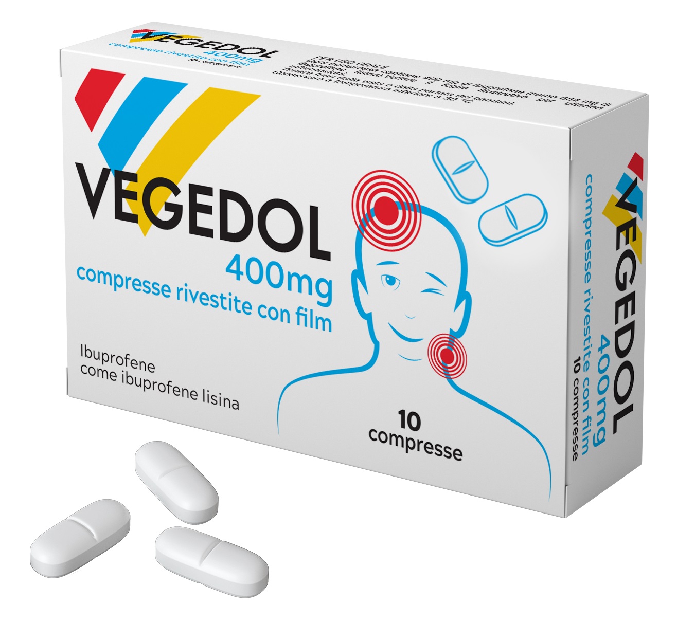 VEGEDOL 10CPR RIV 400MG