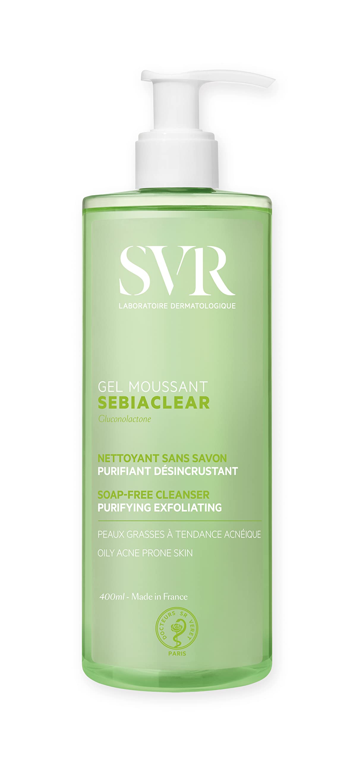 SEBIACLEAR Gel Moussant 400ml