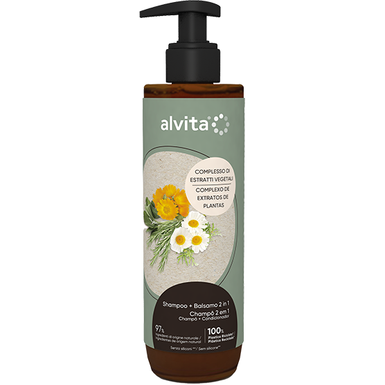 ALVITA SHAMPOO+BALSAMO 2IN1