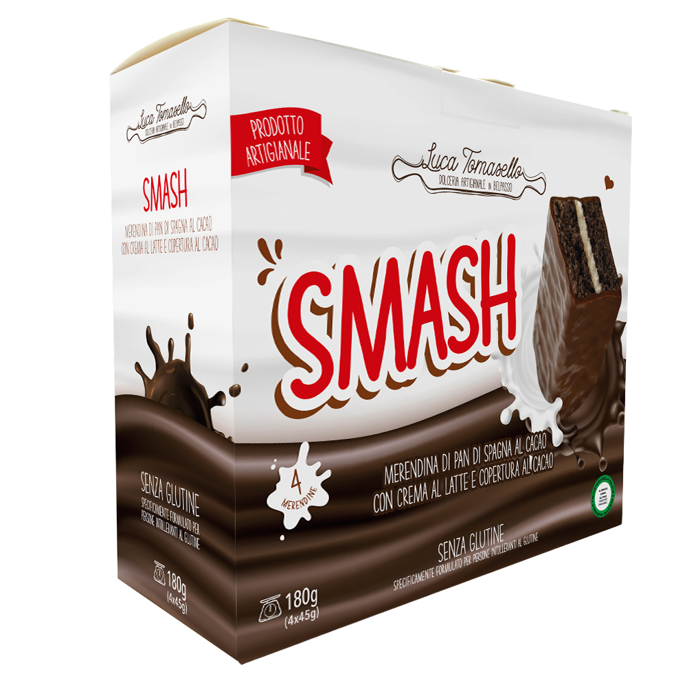 Smash merendina pan di spagna copertura 180 g
